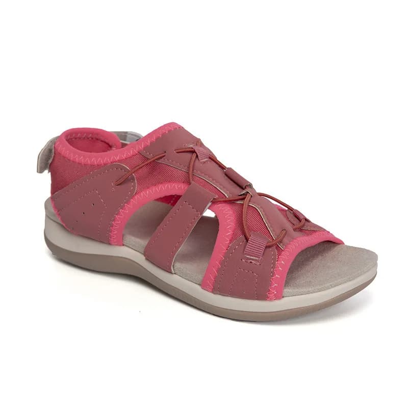 Women's Summer Sandals Casual Breathable Flat Beach Shoes Large Size Round Toe — image 11