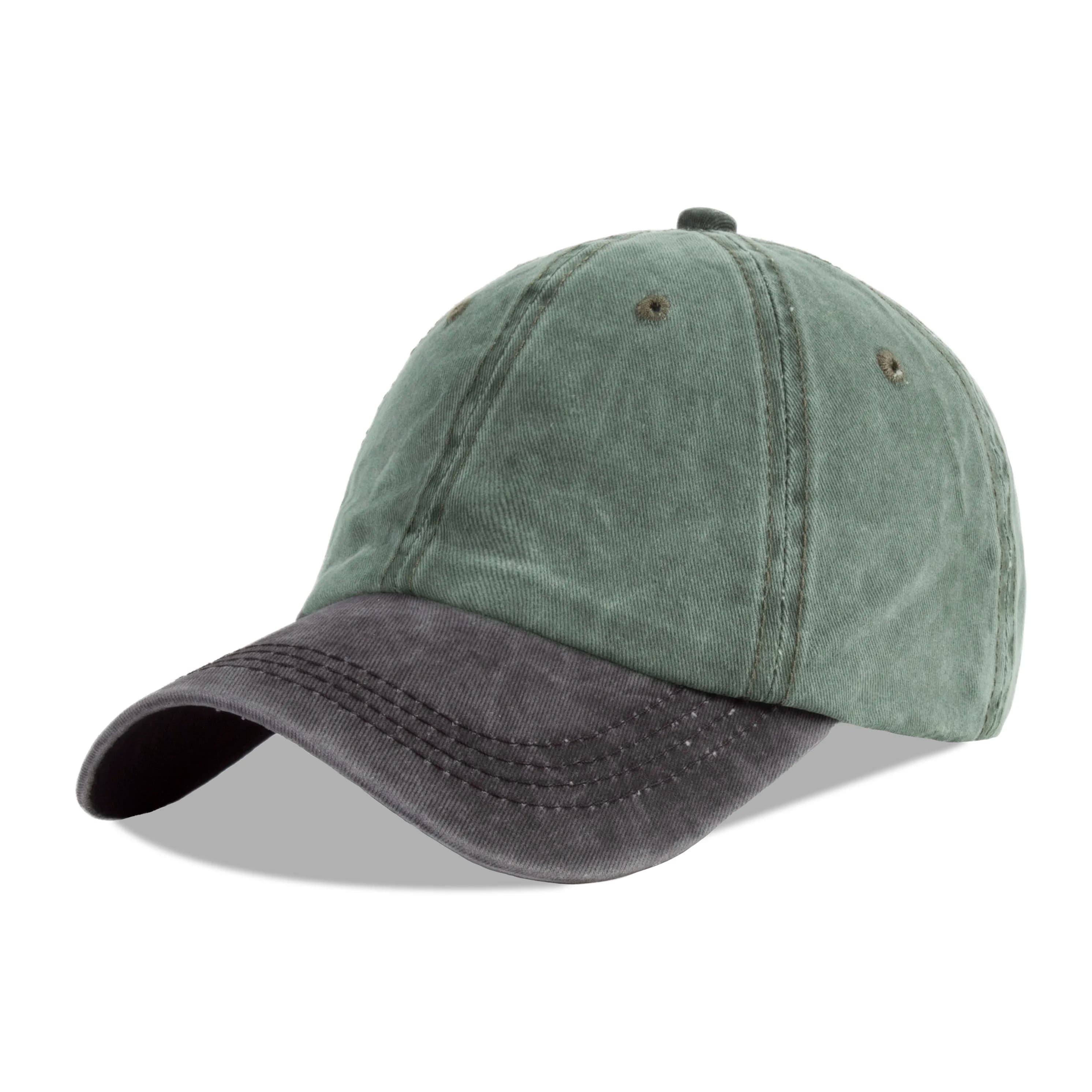 Baseball Cap 100% Cotton Unisex Adjustable Dad Hat Washed Denim New LANGZHEN Men — image 18