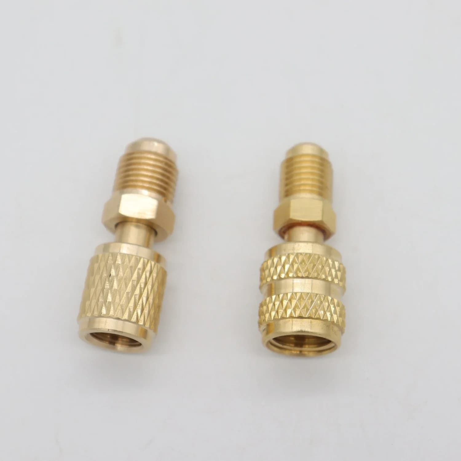 Vacuum Pump Brass Adapter R410a 5/16 SAE F To 1/4 SAE New 1PCS Quick Couplers UK — image 4