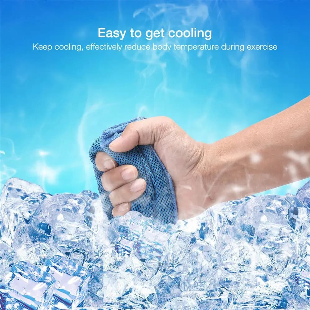 Quick Dry Cooling Towel for Running Gym Swimming Yoga Fitness Workout — image 6