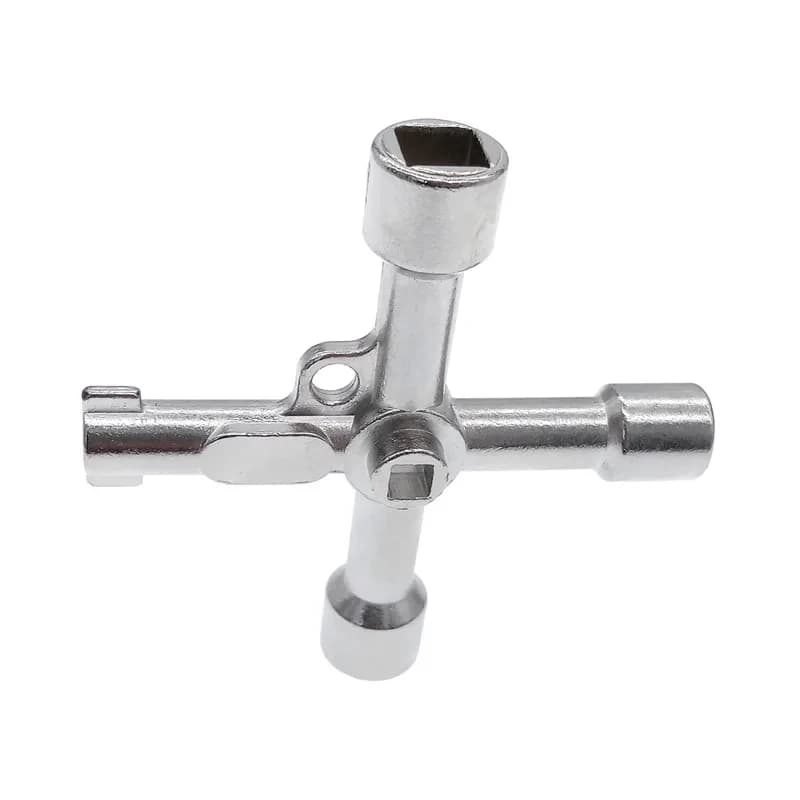 Universal Cross Multi-Function Key Triangle Wrench for Electrical Cabinet Train — image 10