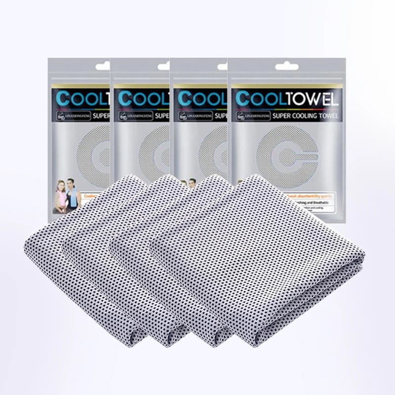 Cooling Towels 4 Pcs Large 35.4x11.8 Inch Soft Quick-Dry Breathable for Gym Yoga — image 11