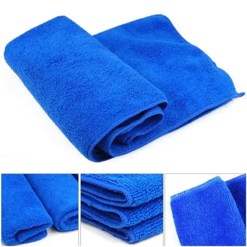 Microfibre Towels Set for Car Wash Drying Auto Detailing Cleaning Polishing — image 5