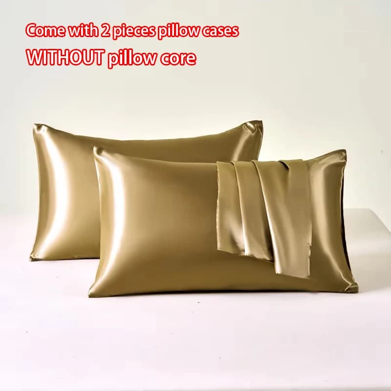 Satin Pillowcase Set of 2 Soft Breathable Cooling Pillow Covers | 2 Pcs — image 7