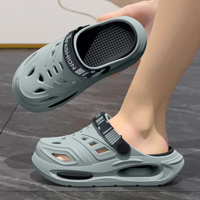 Arch Support Anti Slip Soft Sole Slippers Breathable Summer Hole Shoes wear cool — image 9