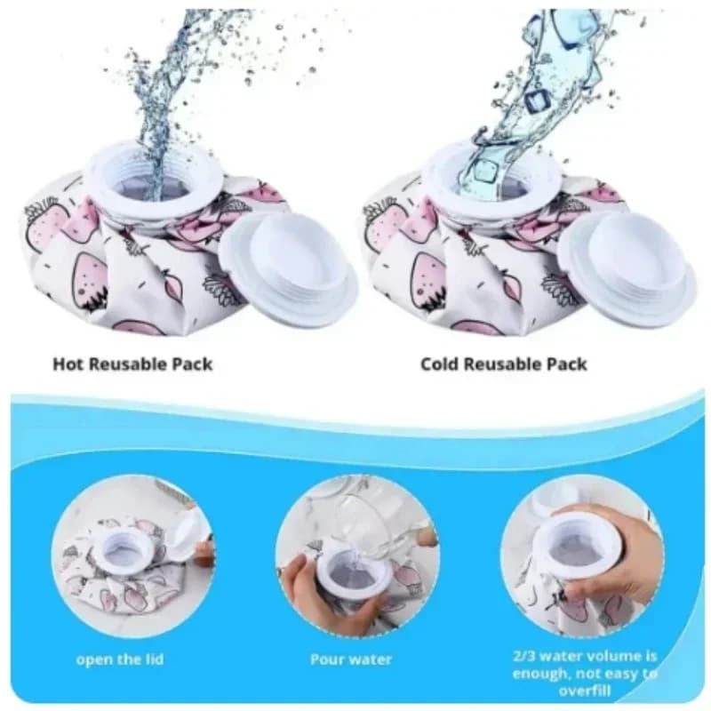 Ice Packs Thermal Insulation Bags Cold & Hot Compress Cartoon — image 2