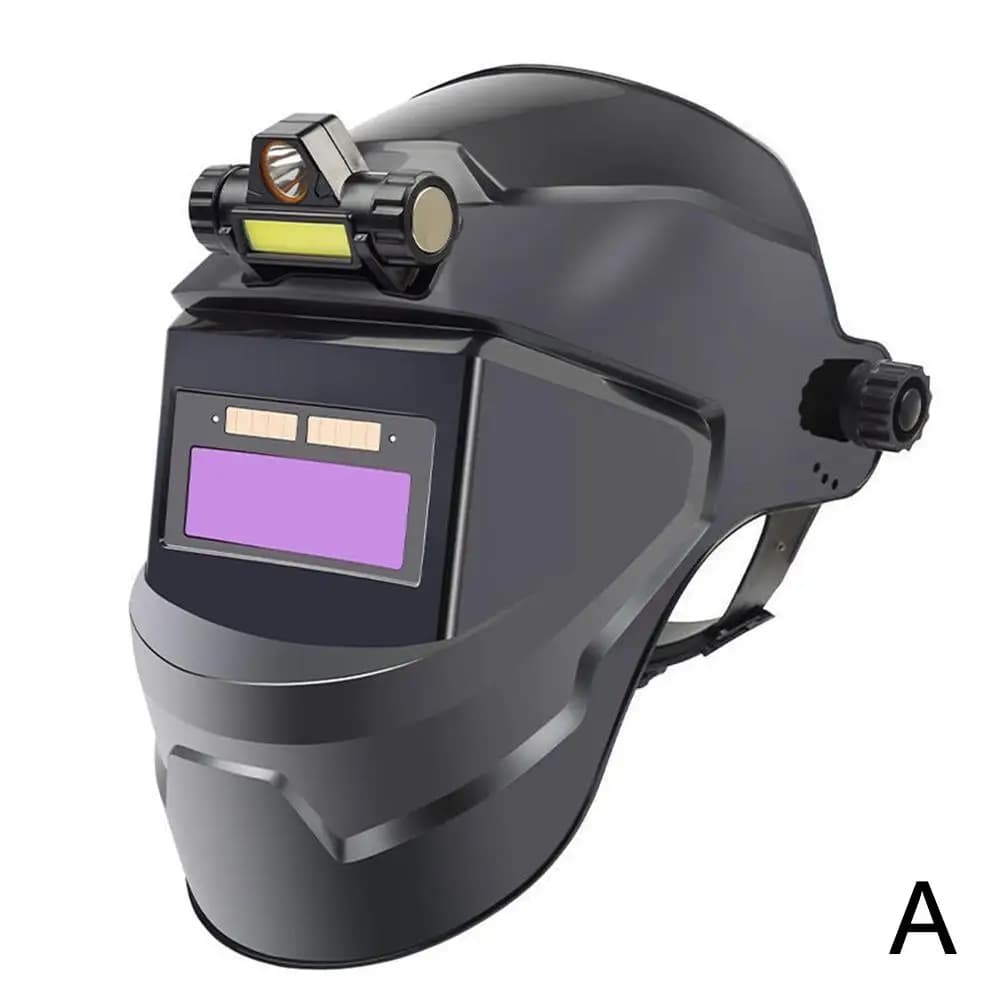 Automatic Dimming Electric Welding Mask Head Lamp Adjust Large Viewing 1pc with — image 7