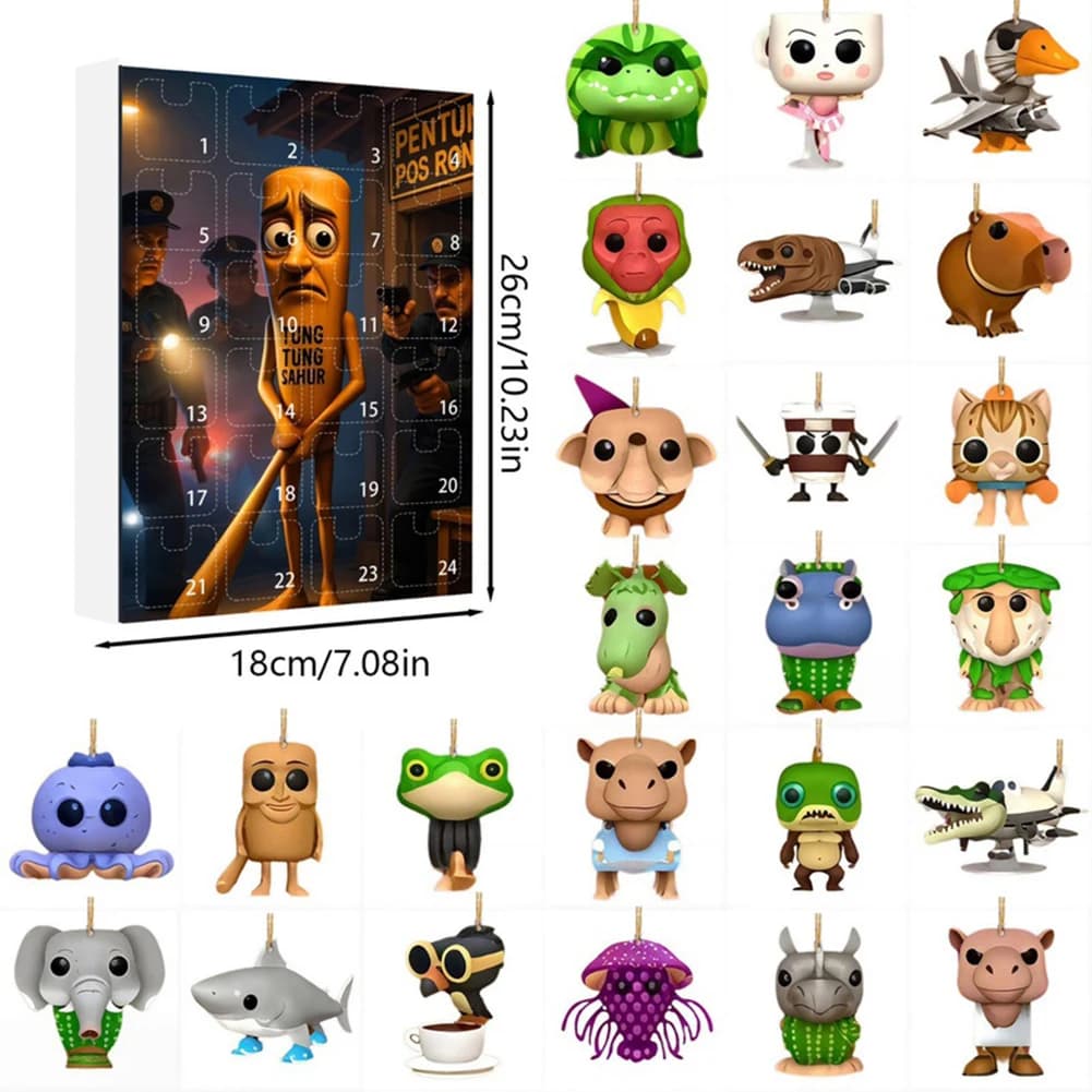 Blind Box Mystery Toy 24 Pcs Creative Abstract Art Doll Gift for Kids & Adults — image 6