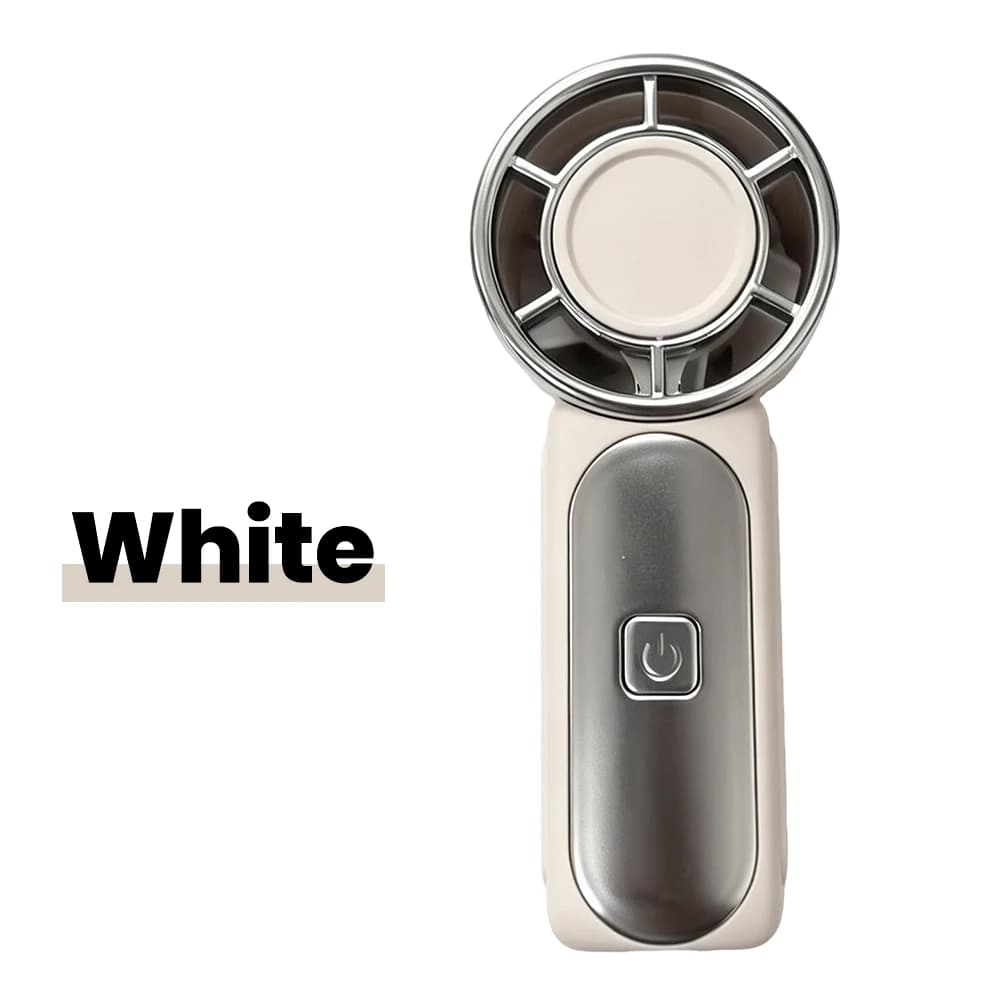 Portable Handheld Mini Fan 3 Speed Foldable Desk Fan USB Rechargeable Small — image 10