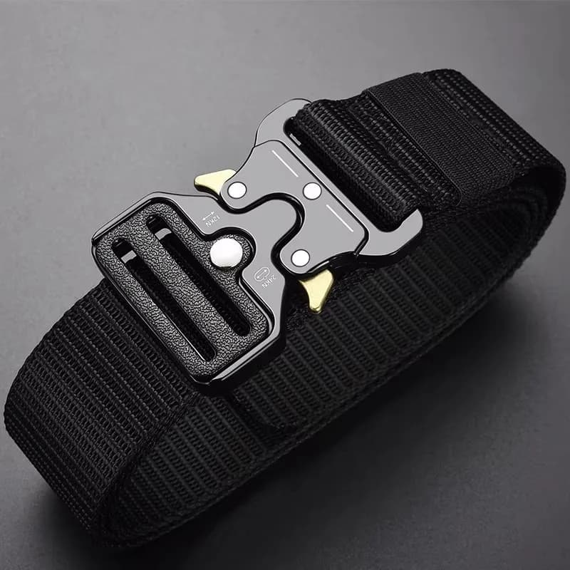 Tactical Belt Quick Release Military Nylon Outdoor Belt Men Women New PAUL Man U — image 3