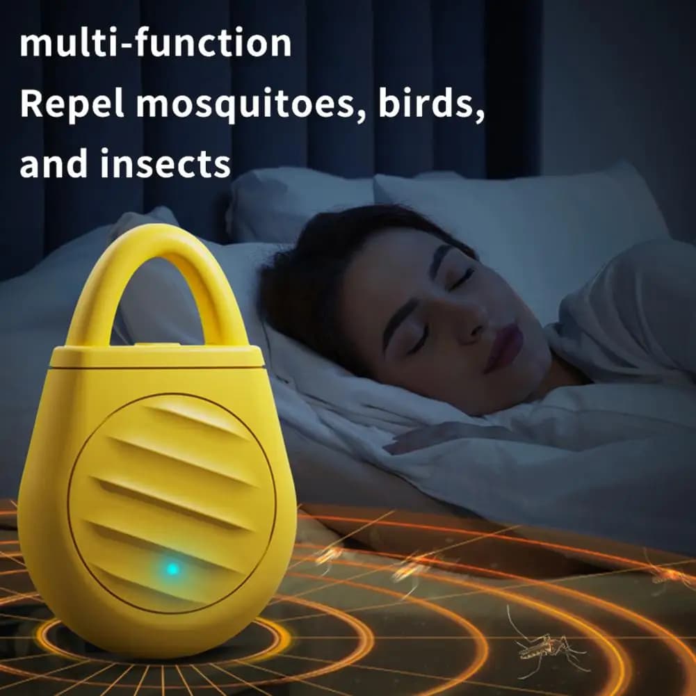 Ultrasonic Electronic Mosquito Repellent Indoor Outdoor Portable New Intelligent