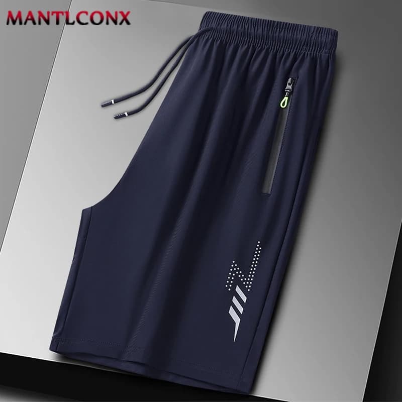 Men's Running Gym Shorts Training Sports Casual Summer Black Grey — image 9