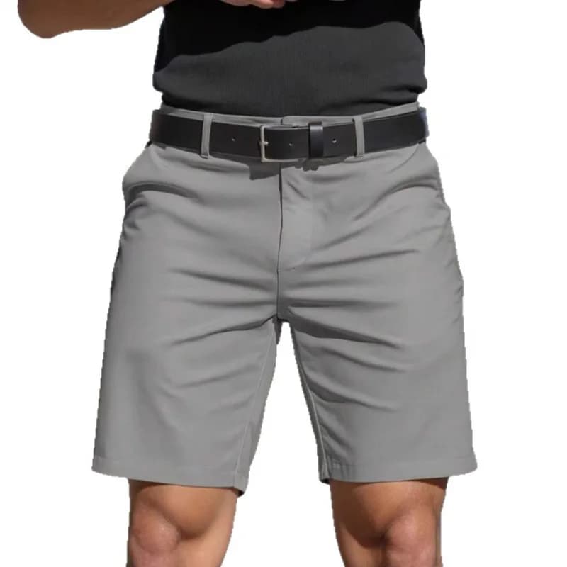 Men's Casual Slim Fit Long Trousers Cotton Blend Straight Leg Autumn — image 5