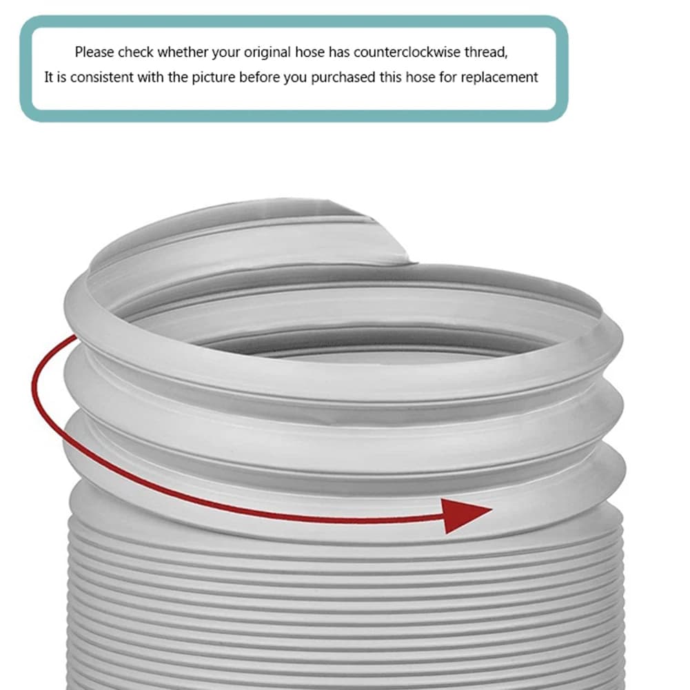 Portable Universal Flexible Conditioner Exhaust Hose Tube New Replacement Parts — image 5