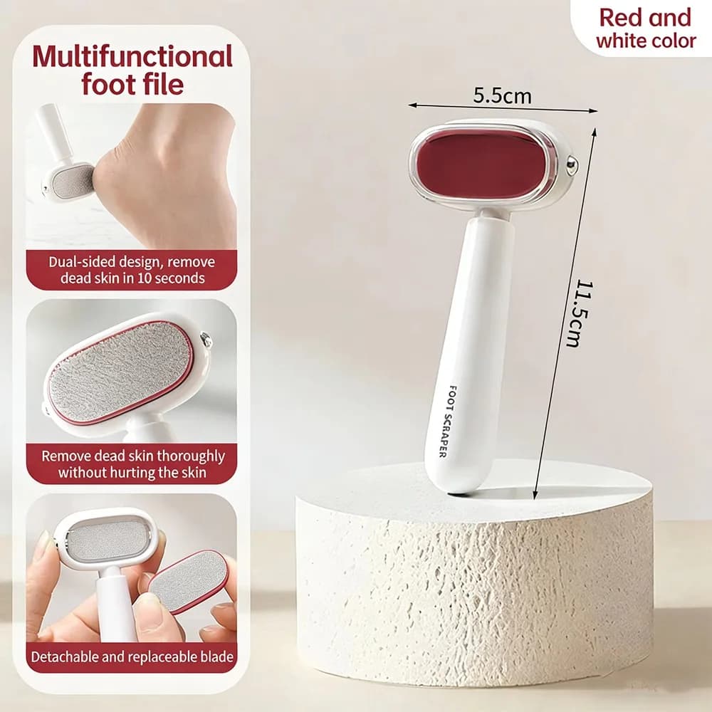2-in-1 Dual-Sided Pedicure Foot File Callus Remover Dead Skin Grater — image 7