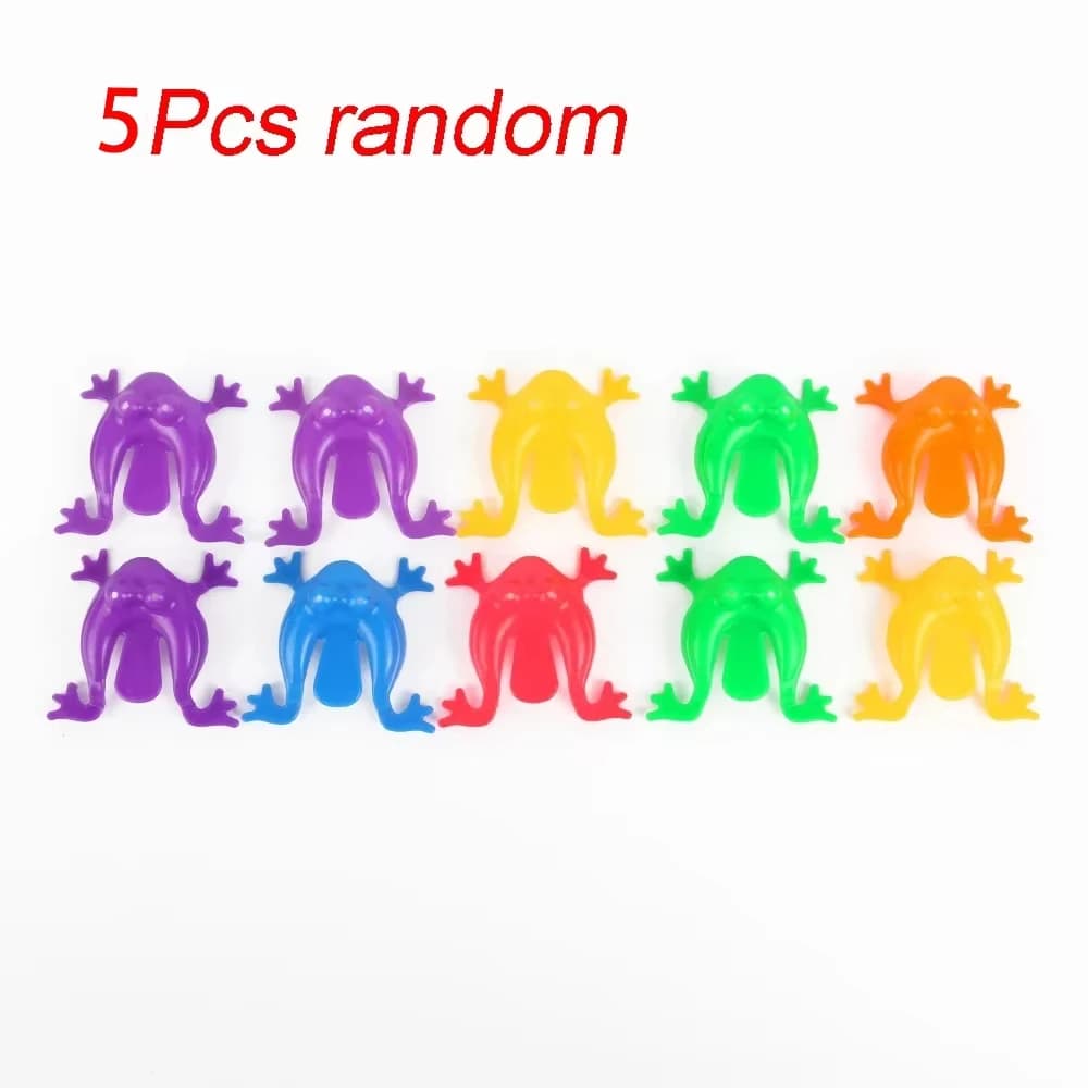 20 Pcs Jumping Frog Toys Bouncing Frogs Stress Relief Anxiety Fidget Toys for Kids — image 12