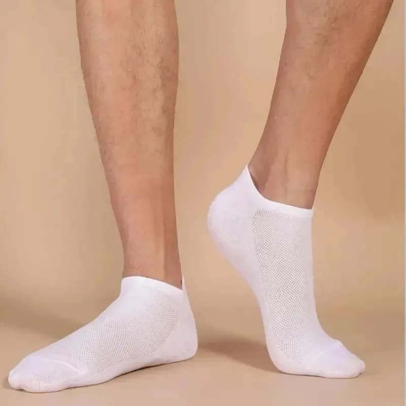 Invisible Boat Socks Women Men Low Cut Non-Slip Silicone No-Show 30 Pairs — image 2