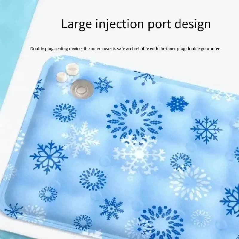 Pet Cooling Mat Ice Gel Cushion Bed for Dogs Summer Floor Pad — image 4
