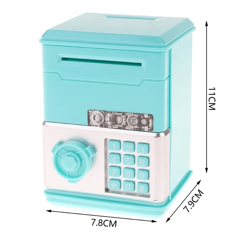 Children's Mini Piggy Bank Password Lock Creative Savings Box New accessible for — image 6