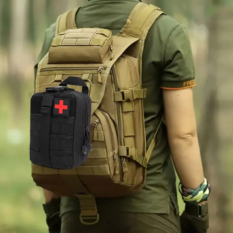 First Aid Kit 156 Pcs Home Outdoor Travel Camping Hiking New Boating Portable UK — image 5