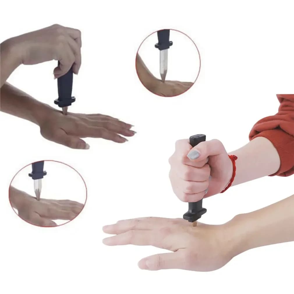 Halloween Prank Props Retractable Plastic Joke Magic Scary Trick Toys UK — image 4