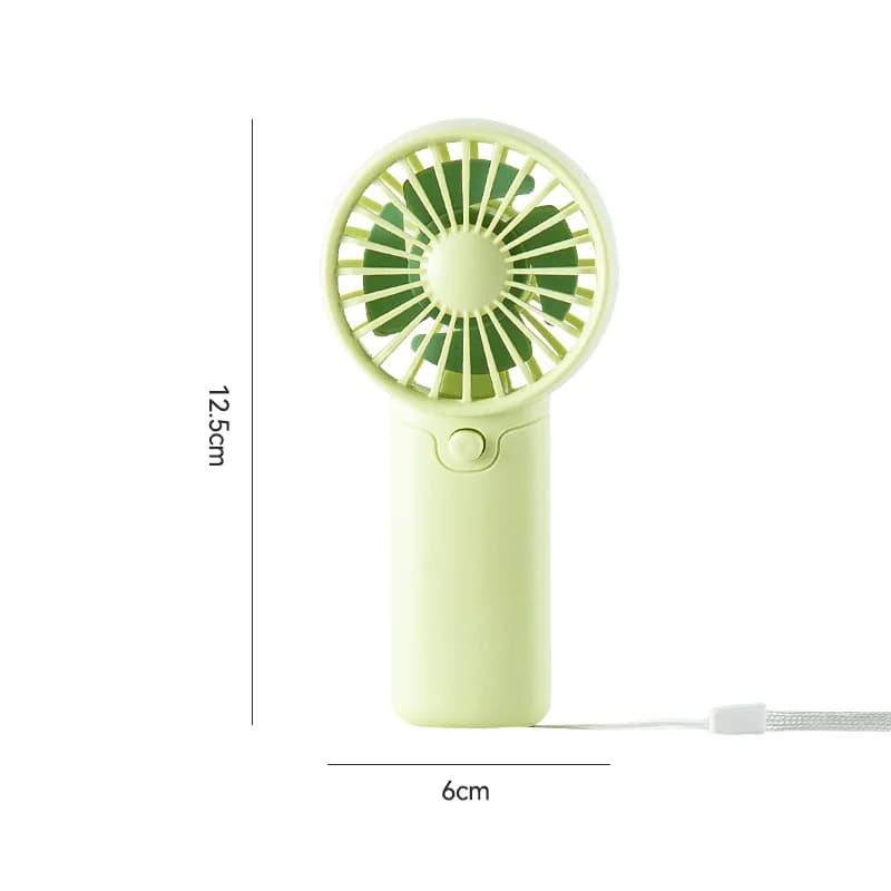 Portable Mini Handheld Fan Battery Powered Pocket Air Cooler Small — image 6