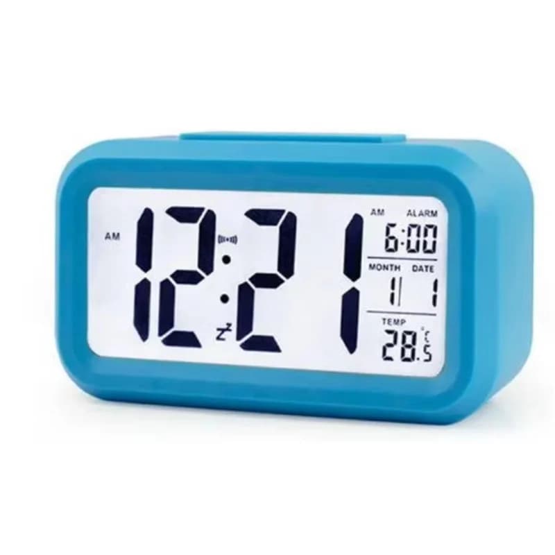 LED Digital Alarm Clock Backlight Snooze Calendar Desktop Table Electronic — image 16