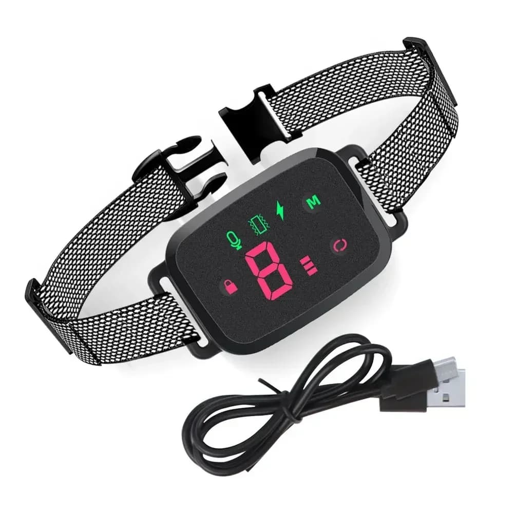 Smart Automatic Anti Barking Dog Collar HD Digital Display IP67 New Waterproof U — image 7