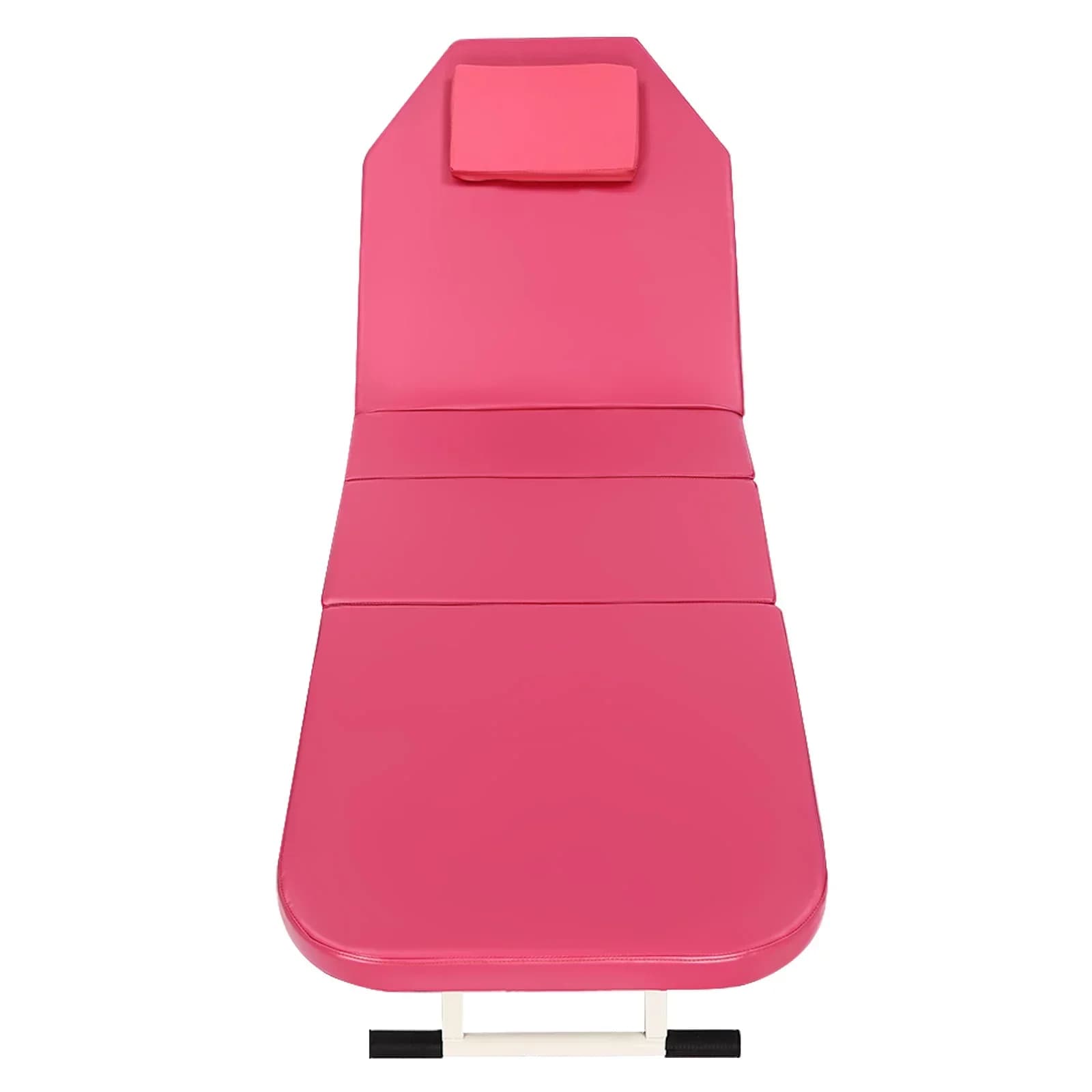 Foldable Massage Table Pink Beauty Salon Spa Tattoo Reclining PVC Bed New Couch — image 7