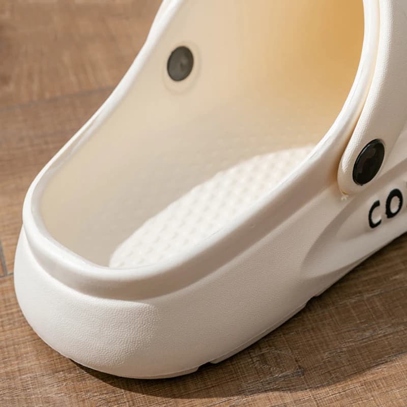 Women's Men's Summer Slippers Anti-Slip Couple Hollow Covered Toe Indoor — image 4