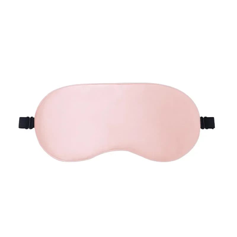 Sleep Eye Mask Blackout 100% Zero Pressure Silk Blindfold Adjustable New Soft UK — image 15