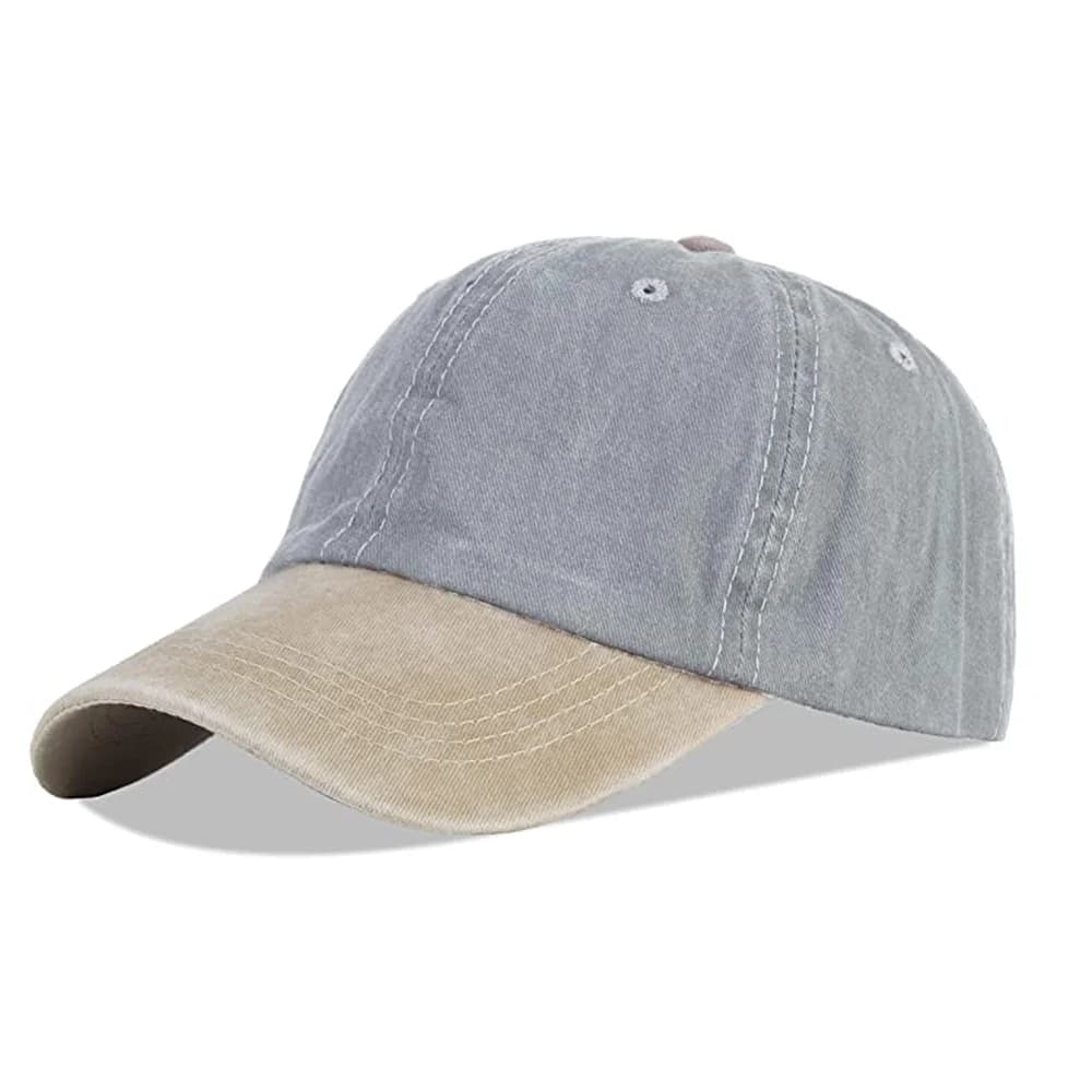 Baseball Cap 100% Cotton Unisex Adjustable Dad Hat Washed Denim New LANGZHEN Men — image 20