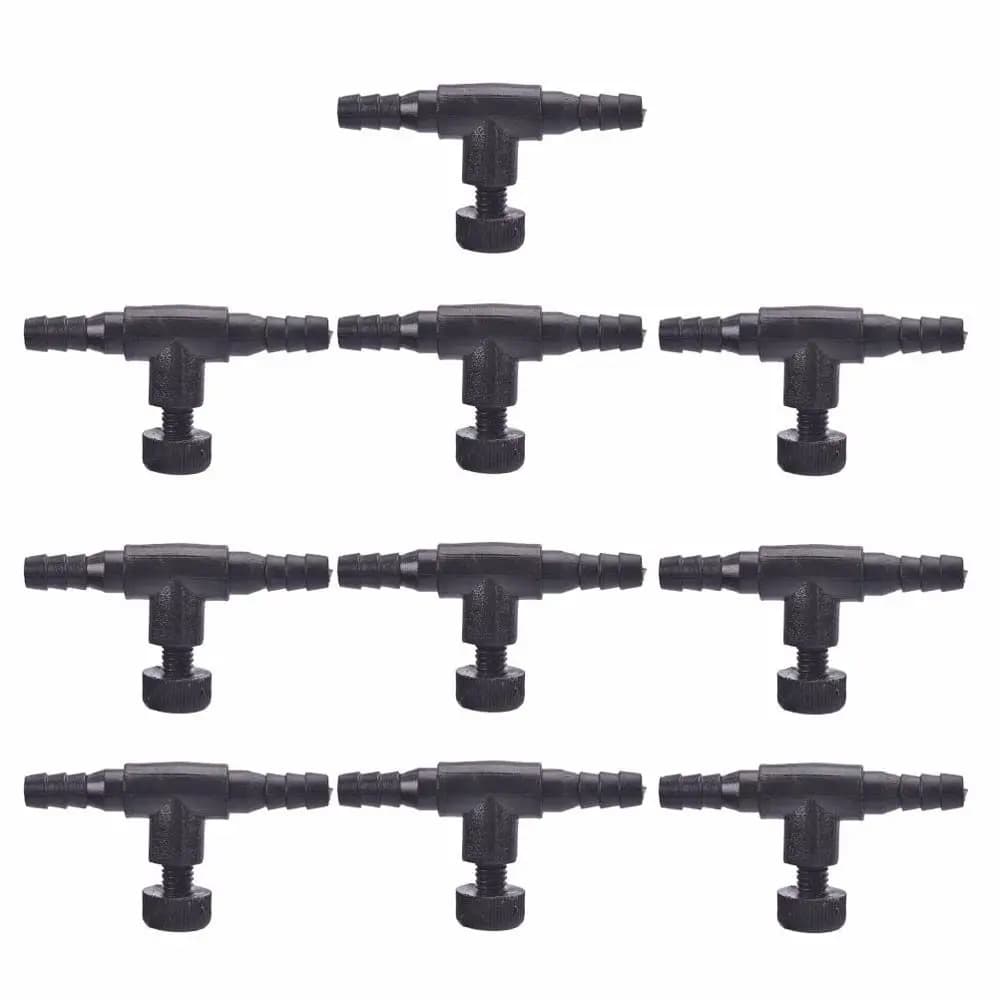 10 Pcs Aquarium Air Pump Airline Tube Flow Control Valve Regulator for Fish Tank — image 7