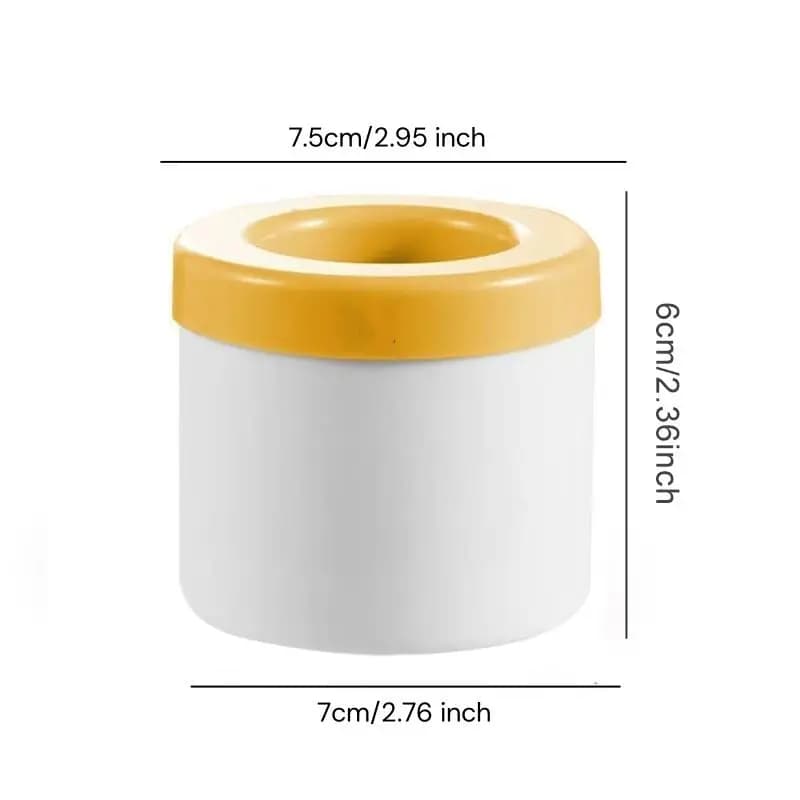 Silicone Ice Cube Mold Round Ice Bucket Freeze Maker Barware Tools Summer DIY UK — image 9