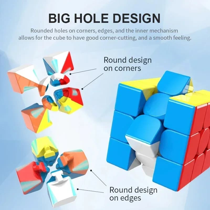 Speed Cube Puzzle 3x3 2x2 4x4 Magic Cube Professional Mirror Cube Toy Gift — image 4