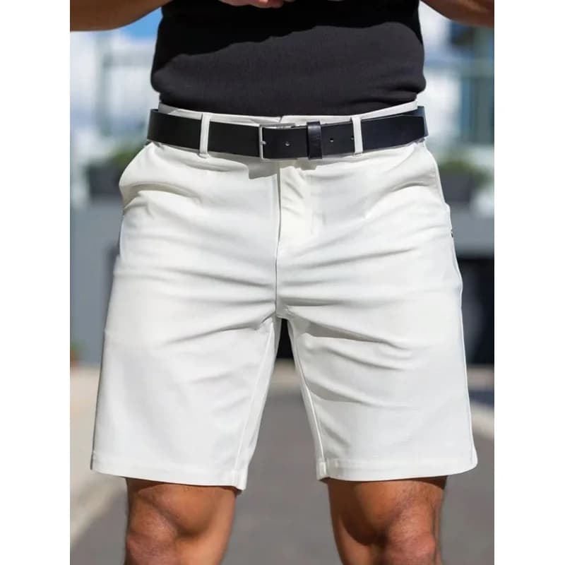 Men's Casual Slim Fit Long Trousers Cotton Blend Straight Leg Autumn — image 14
