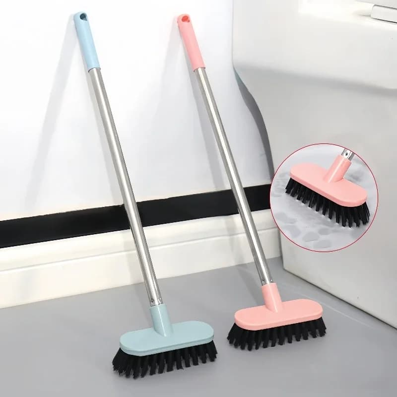 Long Handle Floor Scrub Brush Heavy Duty Multi-Purpose Hardwood Floor Cleaner — image 2