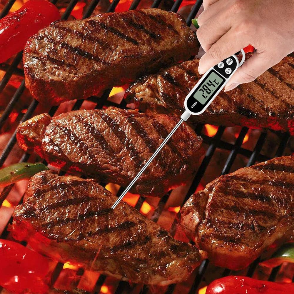 Digital Meat Thermometer Probe Kitchen Food Cooking BBQ Oven TP300 — image 6