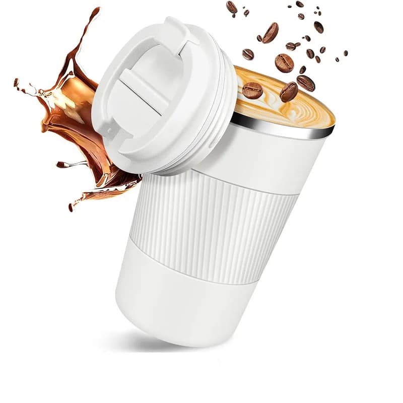 Stainless Steel Coffee Cup Thermal Mug Travel Leak Proof Insulated Bottle UK — image 7