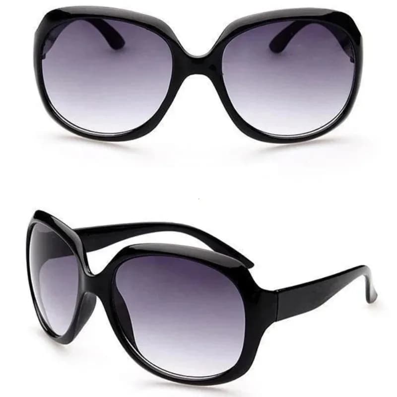 Women's Large Frame Circular Sunglasses New UV400 Fashion Sun Glasses Shape Lady — image 6