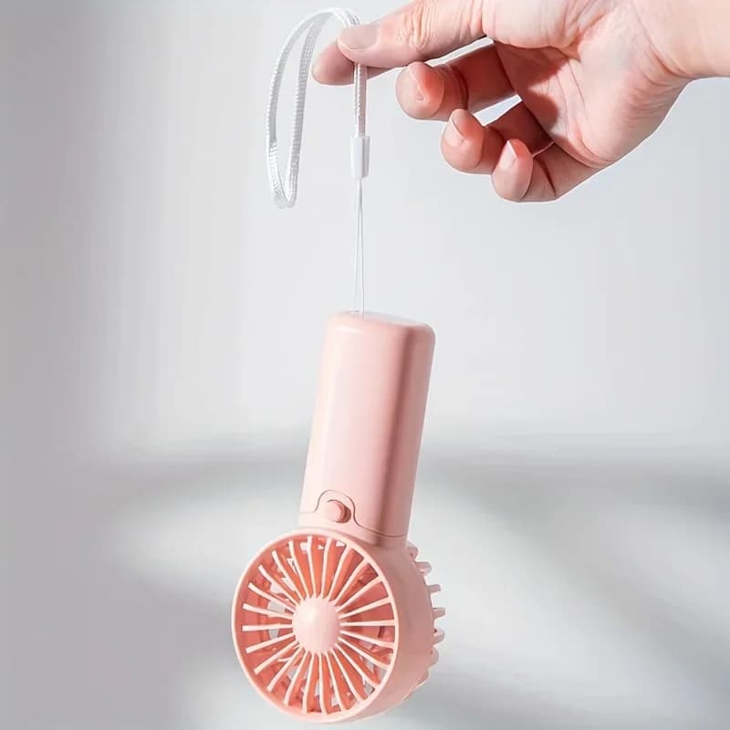 Portable Mini Handheld Fan Lightweight Low Noise Electric Fan Compact Size — image 3