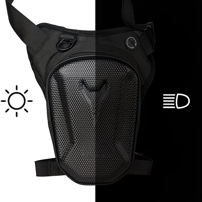 Motorcycle Leg Tank Bag Waterproof Waist Pack Crossbody Biker Drop Rider Thigh U — image 2