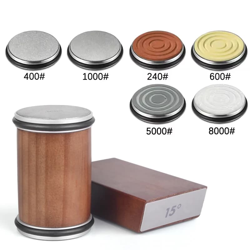 Rolling Knife Sharpener Magnetic Holder Diamond Stone Kit 15 20 Degree — image 8