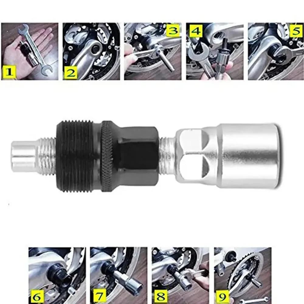Universal Bike Crank Extractor Puller Bottom Bracket Removal Bicycle Repair Tool — image 4