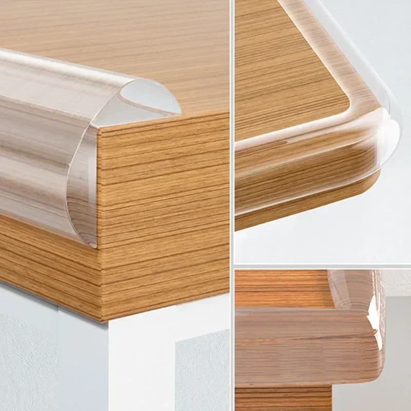Baby Safety Table Edge Guard Furniture Corner Protector Strip New Transparent UK — image 2