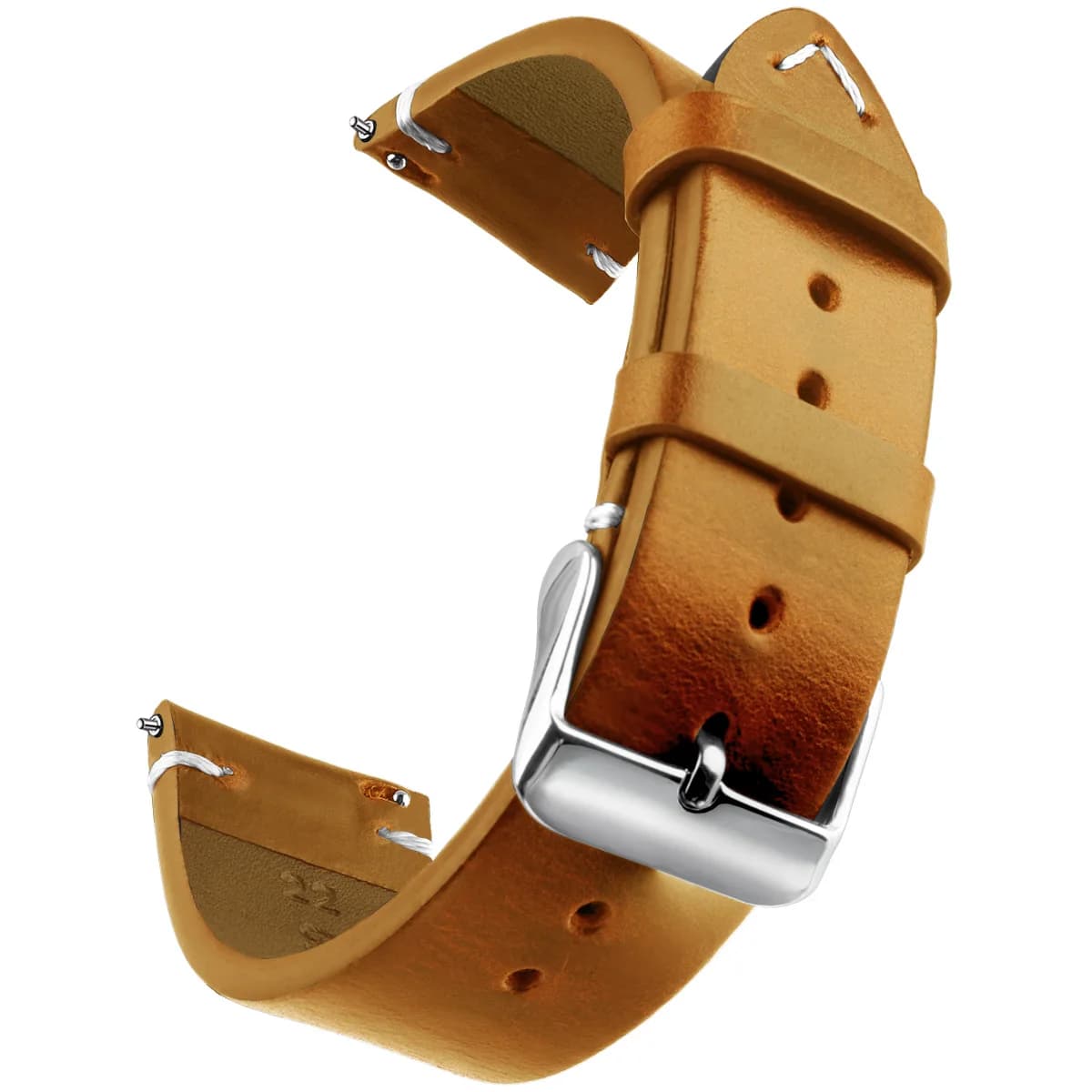 Genuine Leather Watch Band Quick Release 18-24mm Strap 18mm 19mm 20mm UK — image 23