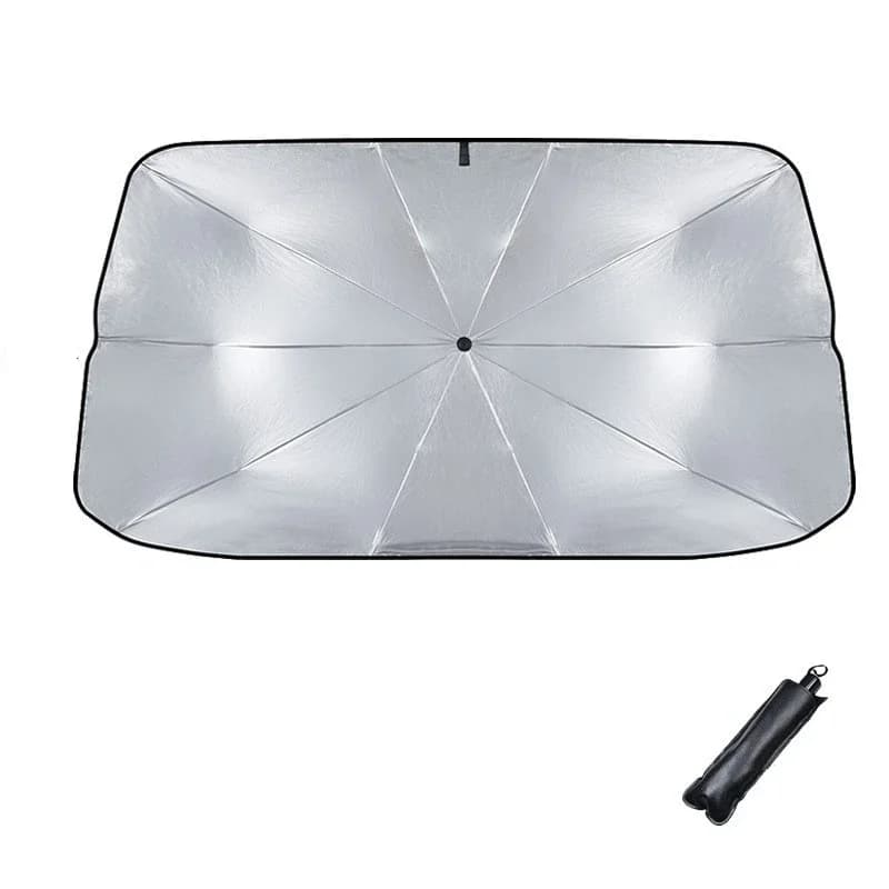 Car Windshield Sun Shade Foldable Reflective UV Protection Front Window Cover — image 5