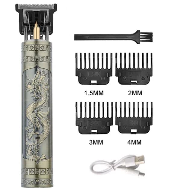 Professional Hair Clipper Barber Rechargeable Trimmer Machine Carving Metal — image 9
