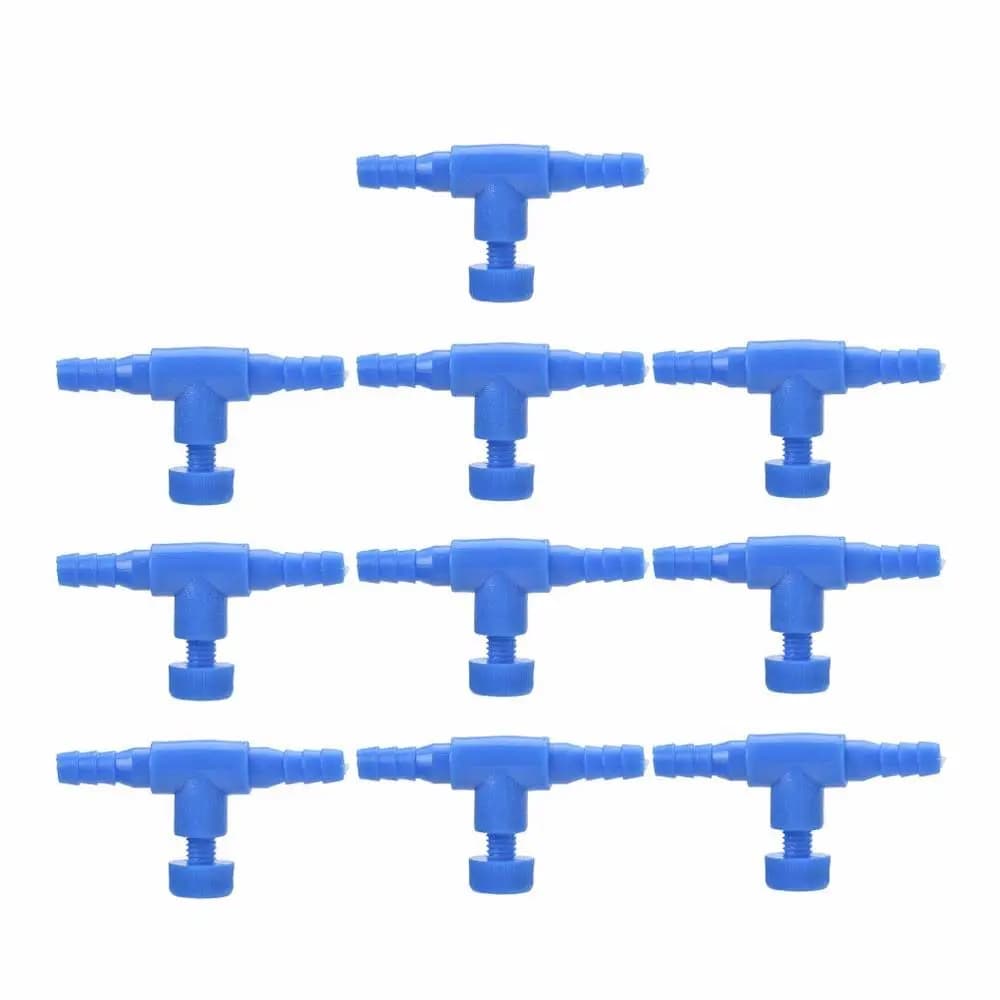 10 Pcs Aquarium Air Pump Airline Tube Flow Control Valve Regulator for Fish Tank — image 8