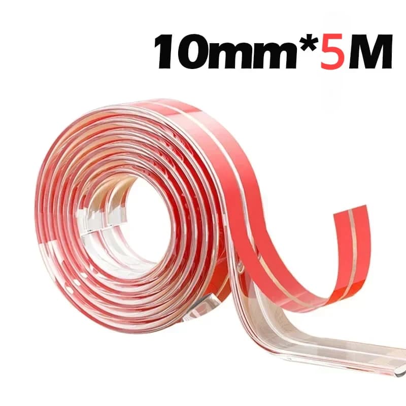 Baby Safety Table Edge Guard Furniture Corner Protector Strip New Transparent UK — image 11